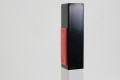 Red reflector on security post 