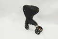 gold rollator in transport bag