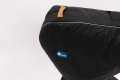 close up of bag handle
