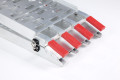Rest on connection on the portable folded bike ramp 