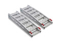 vertical view of pair of ramps