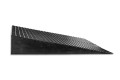 side view of single rubber threshold ramp