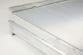 Hinge of the folding loading ramp 