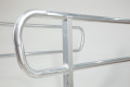 Curved end of handrail 