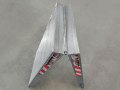 Viper folding heavy duty van ramps standing up 