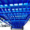 Underneath of yard ramp 