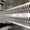 Gripped surface on non folding loading ramps 