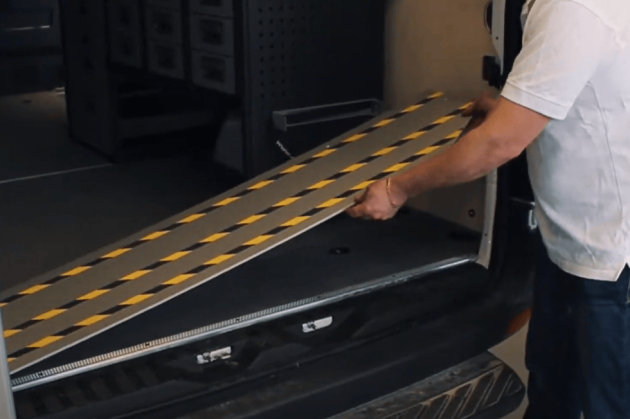 Adapter Plate for LR Folding Van Ramps 
