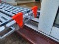 rollable ramp going over sliding pvc door threshold