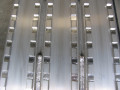 Milled surface for steel tracks 