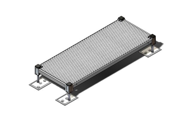 Single adjustable step kit 