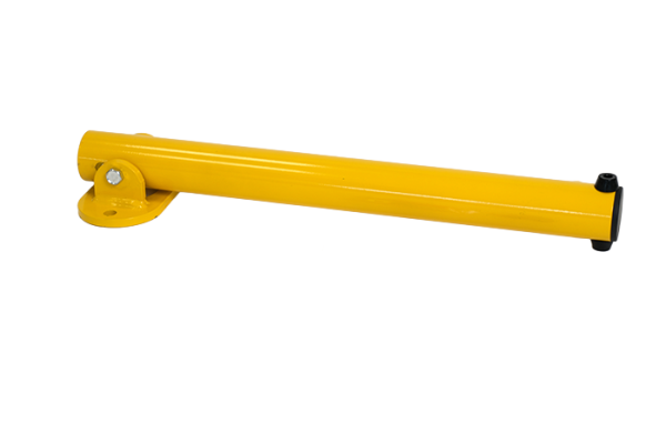 Folded security post 