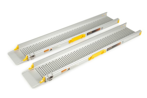 Pair of economy telescopic channel ramps 