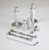 Fixings and legs for adjustable threshold ramp 