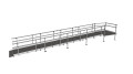 Modular ramp kit with connection plate 