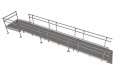 L shape modular ramp 