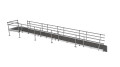 Technical drawing of modular ramp 