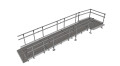 5200mm modular ramp from above 
