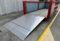 Full width container ramp