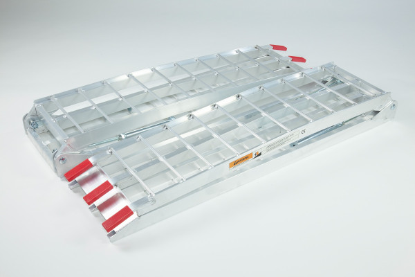 Pair of loading ramps for motorbikes, quad bikes and lawnmowers 