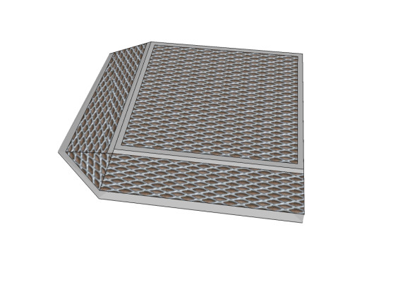 Miniramp kit with 2 sides on the left 