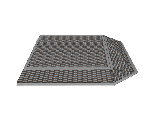 Miniramp kit with 2 sides on the right 