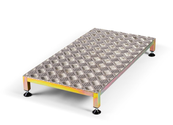 Aluminium half step 