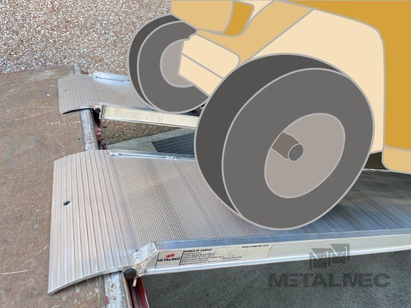 Aluminium Van Loading Ramps - 500mm Wide - The Ramp Factory