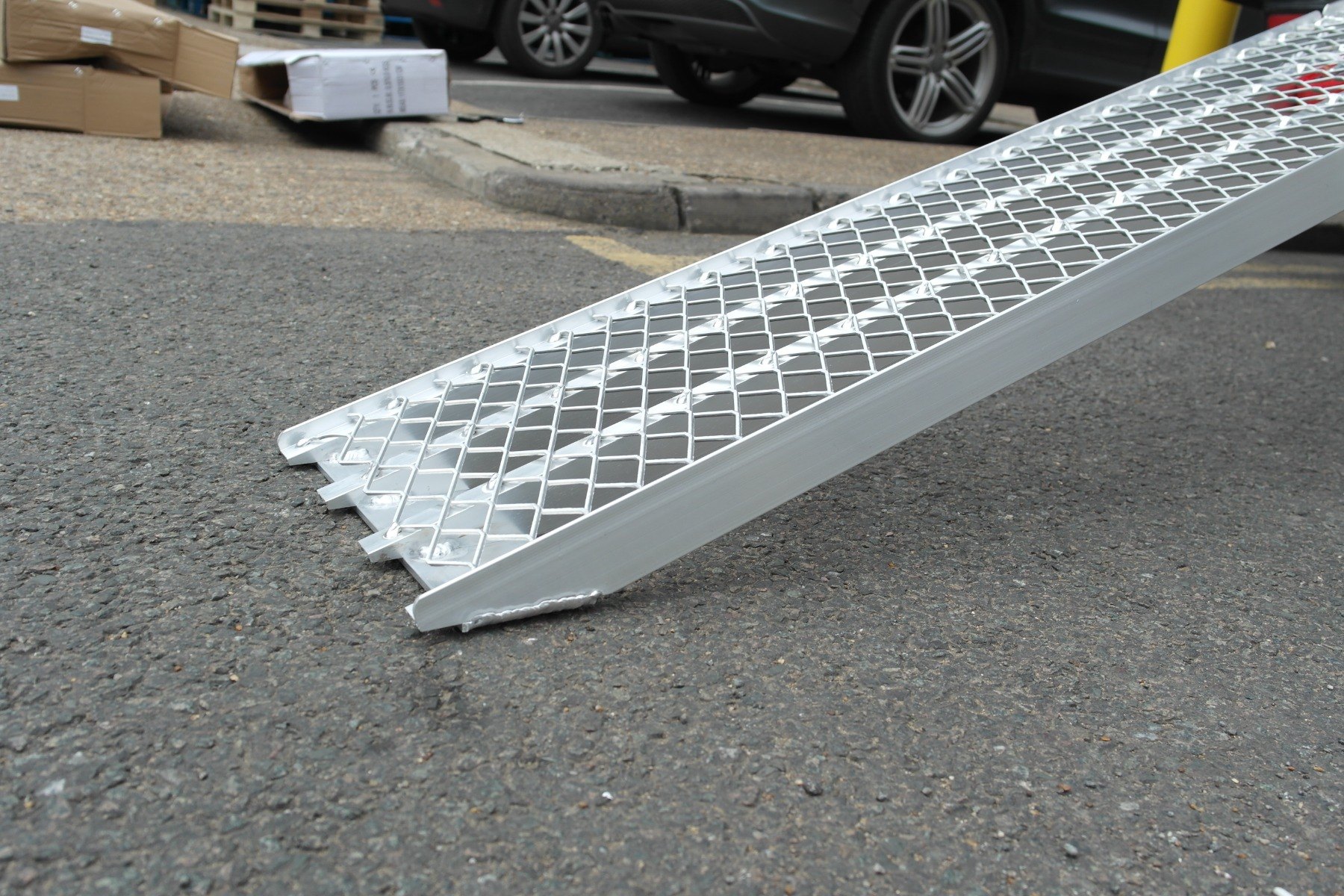 Bike Ramp with Mesh Surface (2200mmx285mm) - 340kg Capacity - The Ramp ...
