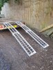 pair of aluminium loading ramps 