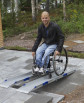 Folding Channel Ramp TRP-FW200 (212cm long)