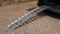 side view of single ramp in use