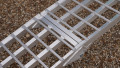 Close up of the bar surface on the extra wide loading ramp