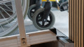 handrail joint and rest on connection of ramp