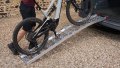ramp in use loading a bike