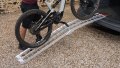 loading motorcycle ramps with legs