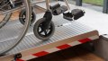 extra wide folding wheelchair ramp suitcase mobility scooter mobility wheelchair using ramp