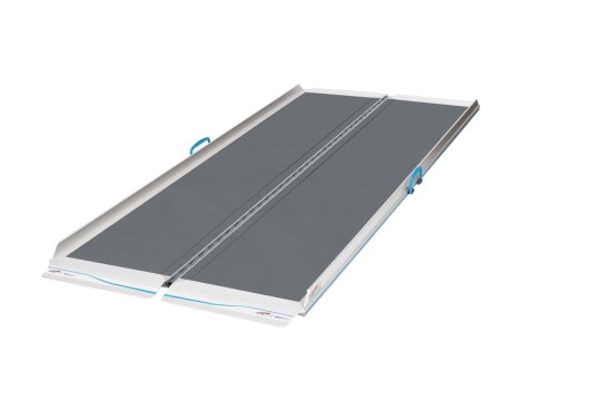 Premium Aerolight Length-fold Wheelchair Ramp 2ft (600mmlx760mmx450kg)