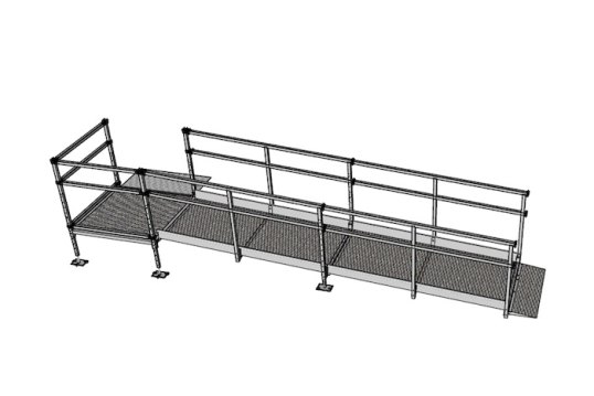 4m modular ramp kit 