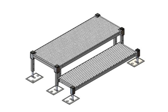 Adjustable 2 step kit 