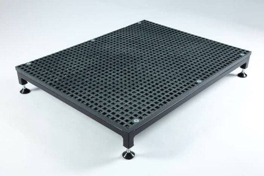 Black safety platform 