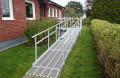 Modular wheelchair ramp residential building 