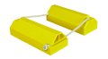 Aviation Chock (508mm long x 203mm wide x 152mm high - 914mm Lanyard- no rubber base) Hi-Vis Yellow