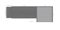 Measurements of 2000mm modular ramp left turn 