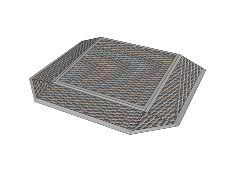 Miniramp kit with 3 side access 