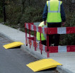 Kerbhoppers on kerb 