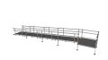 8400mm long modular ramp 