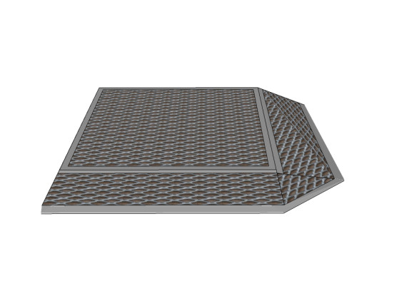 Miniramp kit with 2 sides on the right 