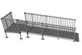 3.5m modular kit with balustrade handrails