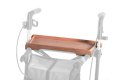 Bamboo tray on the Soljal Rollator 